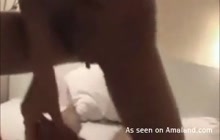 Big-tittied babe getting fucked hard in POV video